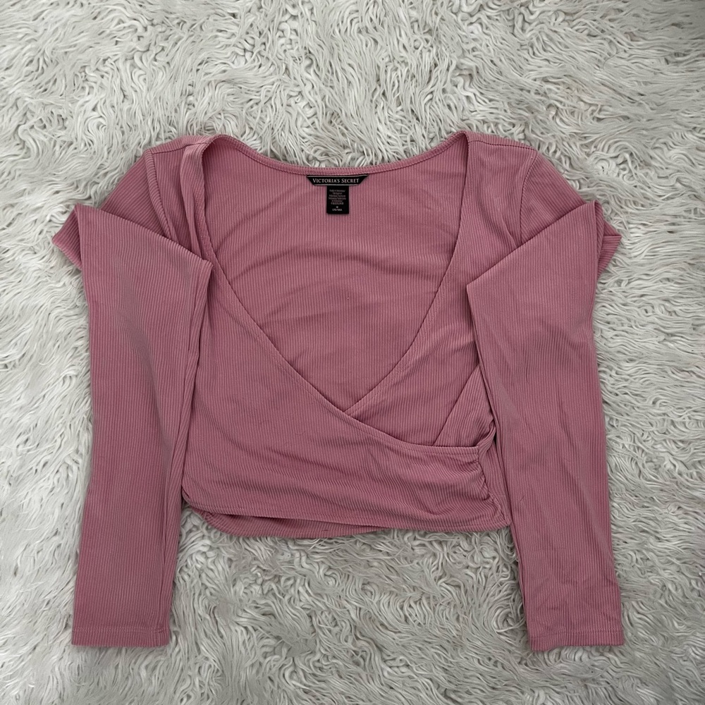 Victoria’s Secret V-neck wrap top